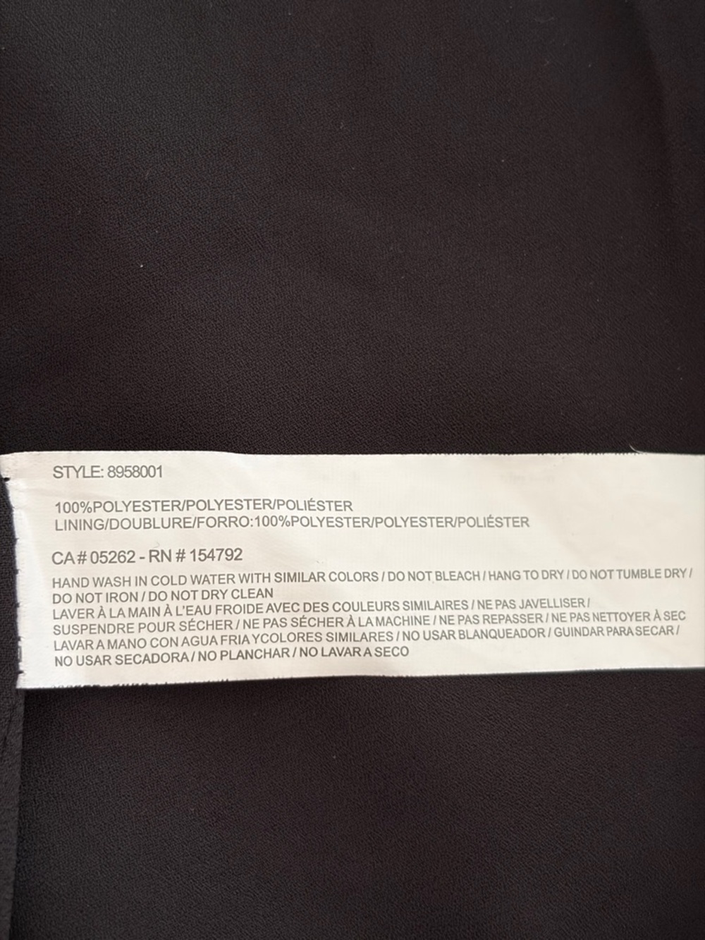 Point Zero Black Velvet Blazer Jacket Size L - Picture 8 of 8